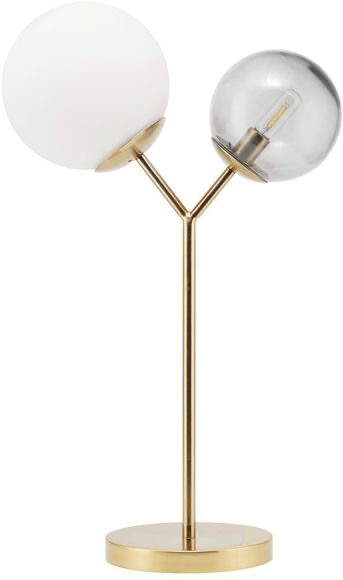 La lampe Twice, conçue avec deux globes en verre faits main