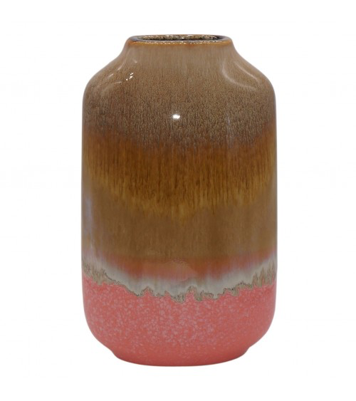 Vase Fuji de décoration en céramique, cette pièce intemporelle s'accorde à tous les styles de décoration et apportera une touche de couleur à votre intérieur.