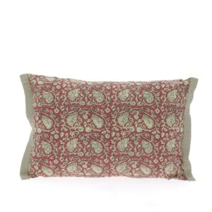 coussin indienne terracotta