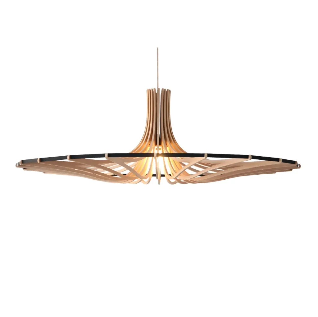 Suspension BOLÉRO Bois Personnalisable | D120 cm – Image 14