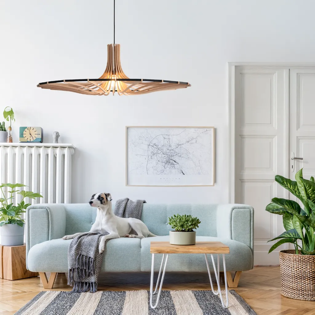 Suspension BOLÉRO Bois Personnalisable | D120 cm – Image 2