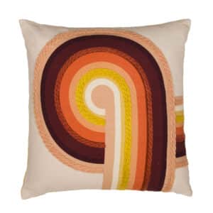 Coussin FUTURISTE orange