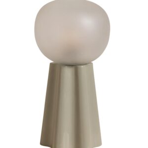 lampe cannelé vert clair