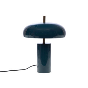 Lampe Gabin bleu en métal