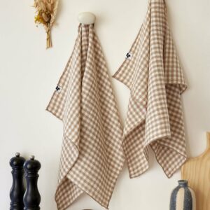 serviettes vickie ficelle en gaze de coton