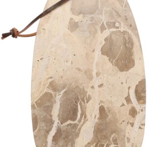 Planche à découper marbre beige 30x15