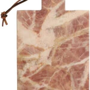 Planche à découper rectangle marbre rose