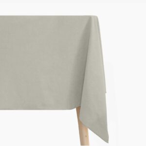 Nappe HONO naturel posée sur une table, sur fond blanc