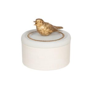 Boîte OISEAU crème