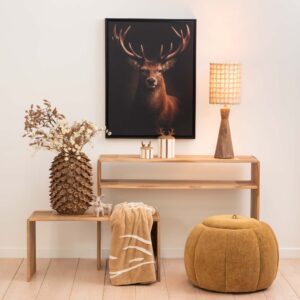 Bureau & Banc CALOPSITE en bois de teck